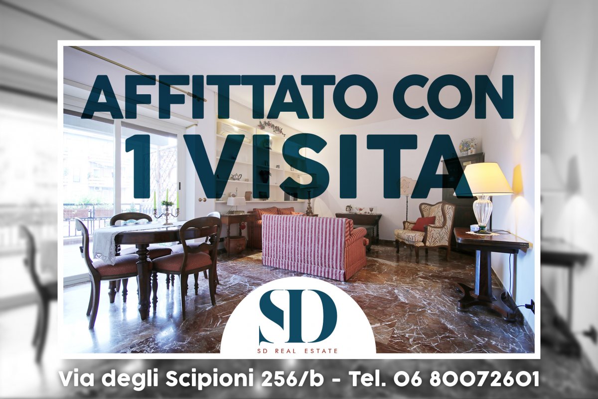 Appartamento trilocale signorile con terrazza e balcone