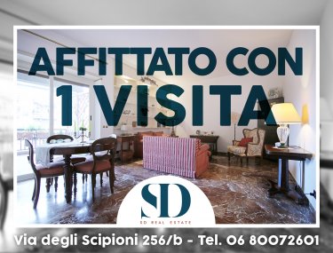 Appartamento trilocale signorile con terrazza e balcone